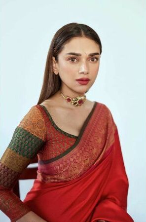 Red Lip Indian Makeup Look