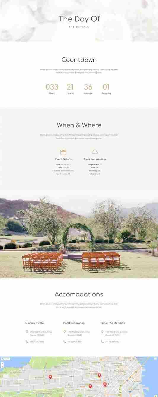 Wedding Website