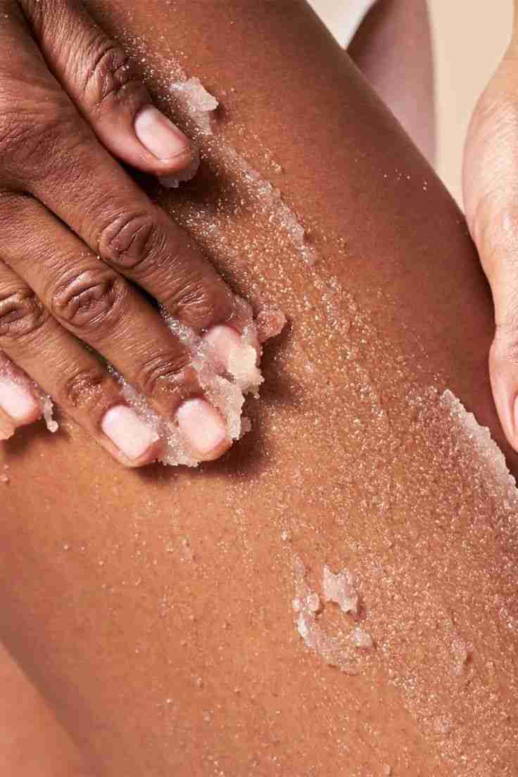 exfoliate face and body